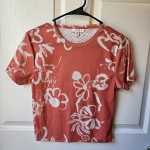 Topshop Cropped Tee Sz 8-10